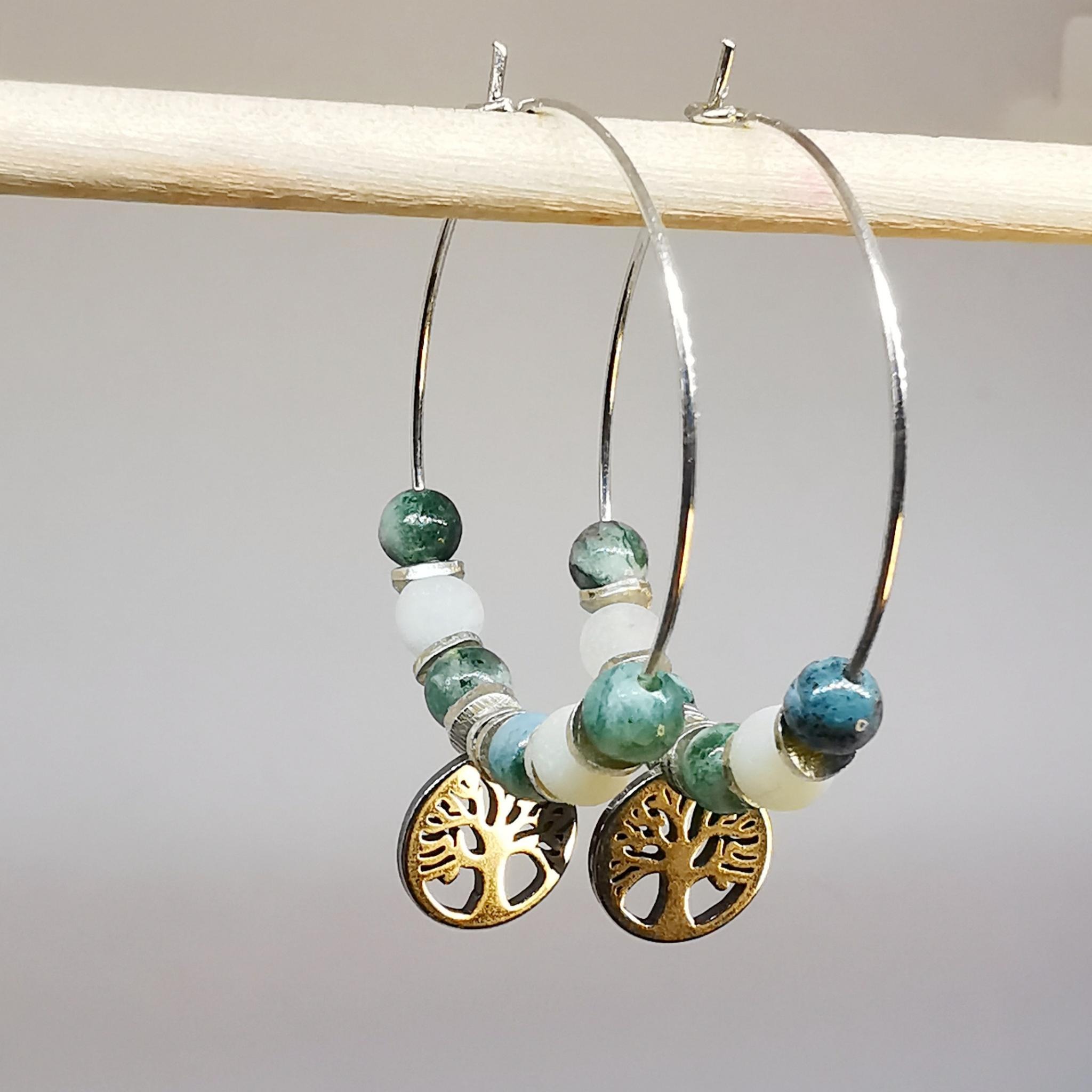 Calandra, créoles arbre de vie