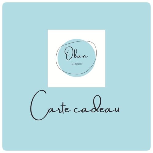Logo carte cadeau oban